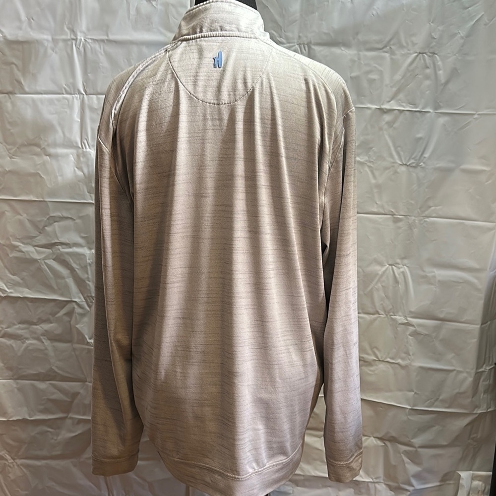 Johnnie-O grey quarter zip Pullover size XL extra large - Picture 5 of 7